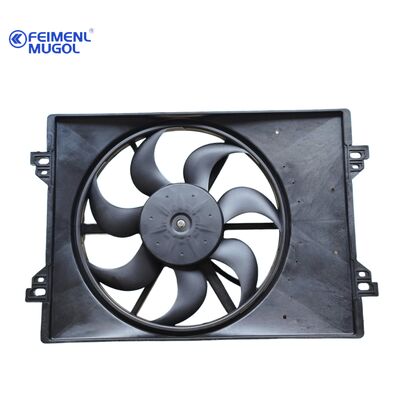 Bon prix Ensemble de ventilateur électrique Precision-Balanced EFN2-19553-AA pour systèmes de refroidissement JMC Kaiyun Euro 3, offrant un fonctionnement fluide et silencieux. en ligne