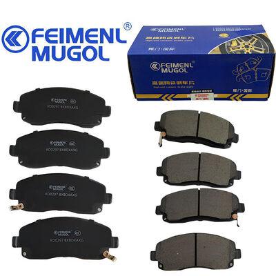 qualité Plaquettes de frein avant robustes KD0297 ELP2-2011-CA-BY OEM pour JMC Yuhu 7 et Yuhu 9, conçues pour supporter des charges élevées et des conditions de conduite exigeantes. usine